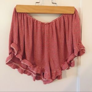 Brandy Melville Ruffle Shorts